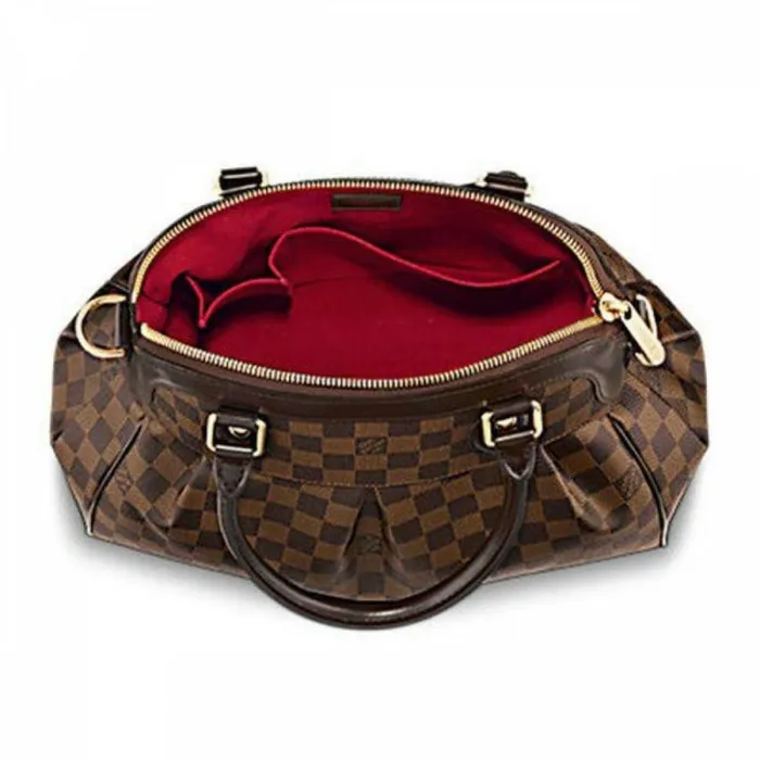 Women Shoulder and Totes Louis Vuitton Louis Vuitton Damier Ebene Canvas Trevi PM N51997 8211 Louis Vuitton Handbag Store