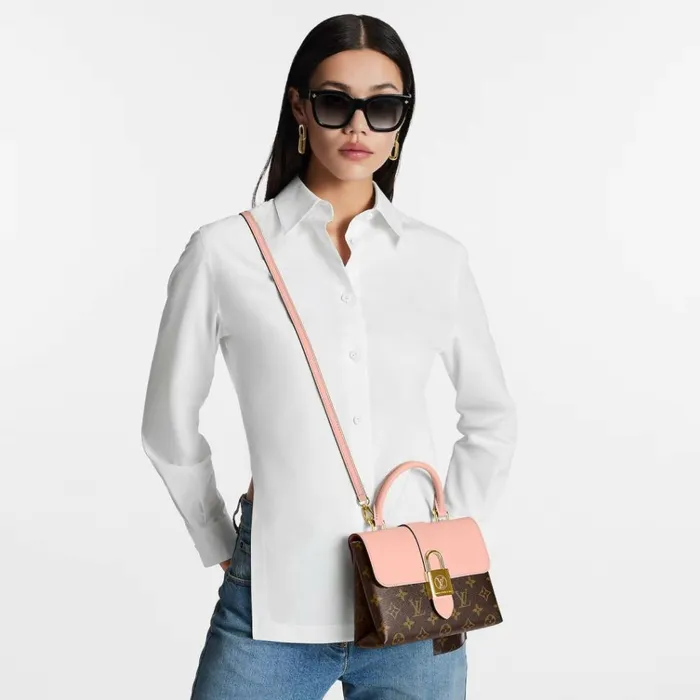 Women Shoulder and Totes Louis Vuitton Louis Vuitton M44080 Locky BB 8211 Louis Vuitton Handbag Store