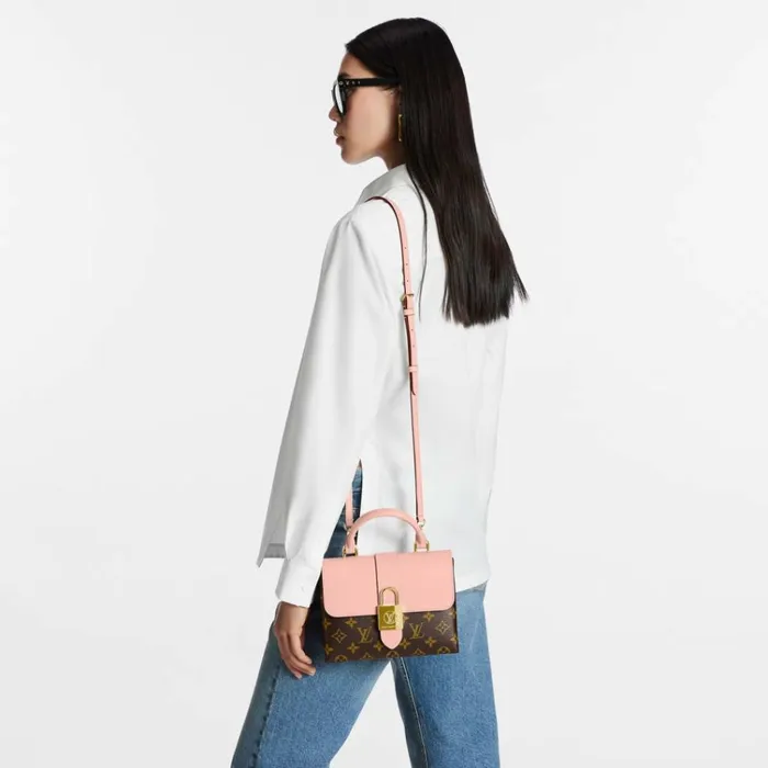 Women Shoulder and Totes Louis Vuitton Louis Vuitton M44080 Locky BB 8211 Louis Vuitton Handbag Store