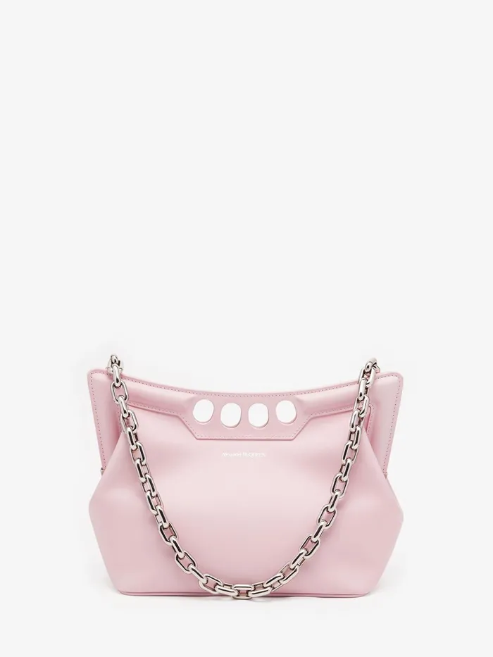 Women Shoulder Bags Alexander McQueen The Peak Bag Small New Pink