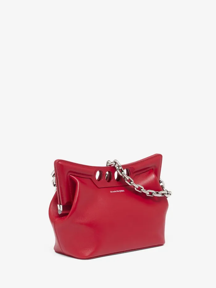 Women Shoulder Bags Alexander McQueen The Peak Bag Small Welsh Red