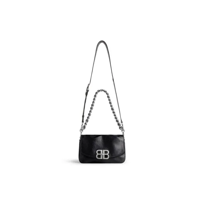 Women Shoulder Bags Balenciaga Bb Soft Small Flap Bag In Black