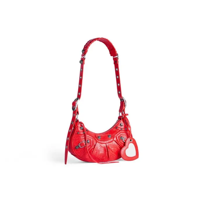 Women Shoulder Bags Balenciaga Le Cagole Xs Shoulder Bag In Red