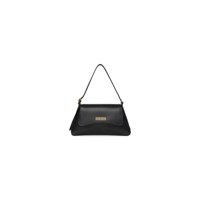Women Shoulder Bags Balenciaga Xx Medium Flap Bag Box In Black