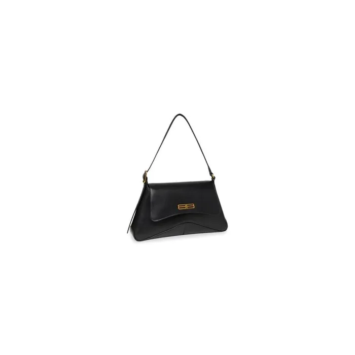 Women Shoulder Bags Balenciaga Xx Medium Flap Bag Box In Black