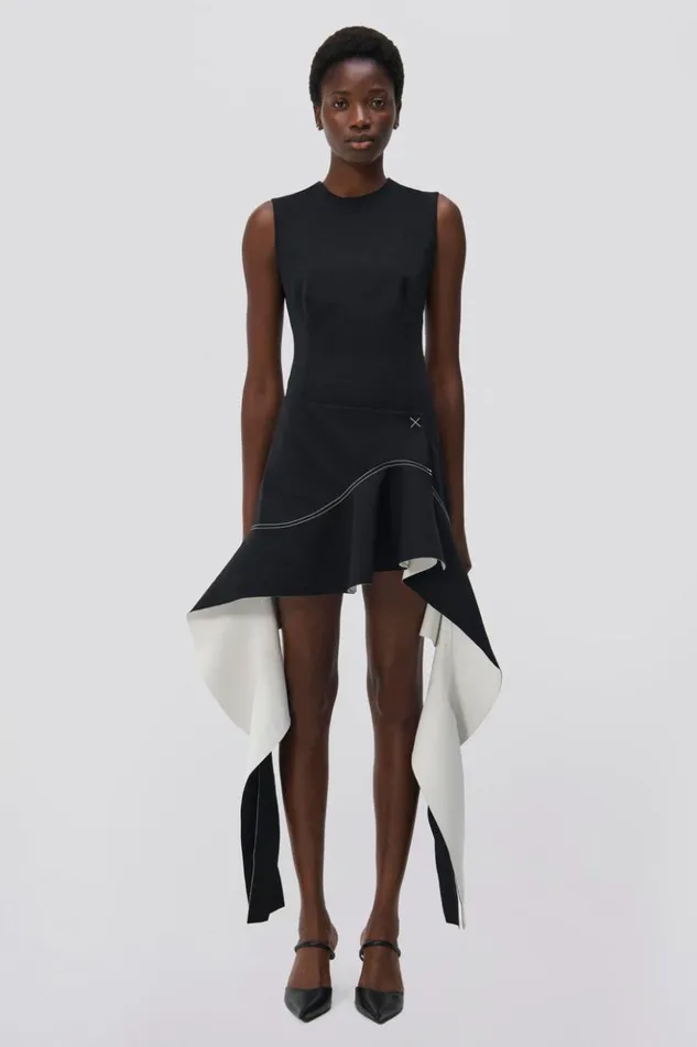 Women Sidonie Dress Black Multi Jonathan Simkhai Dresses and Jumpsuits