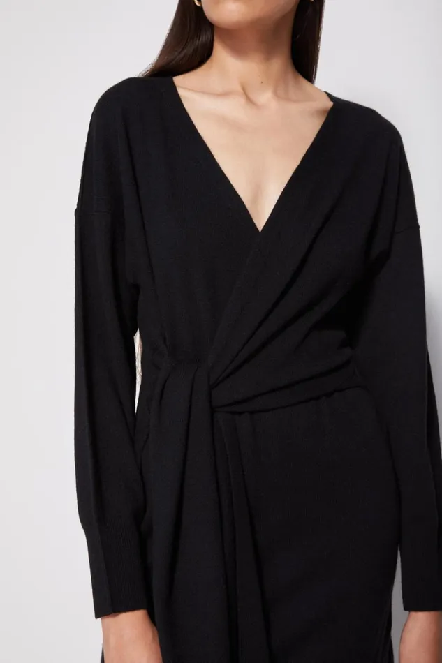 Women Signature Skyla Lounge Dress Black Jonathan Simkhai Dresses and Jumpsuits