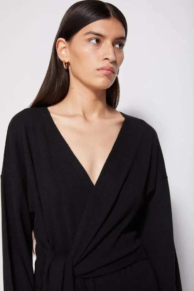 Women Signature Skyla Lounge Dress Black Jonathan Simkhai Dresses and Jumpsuits