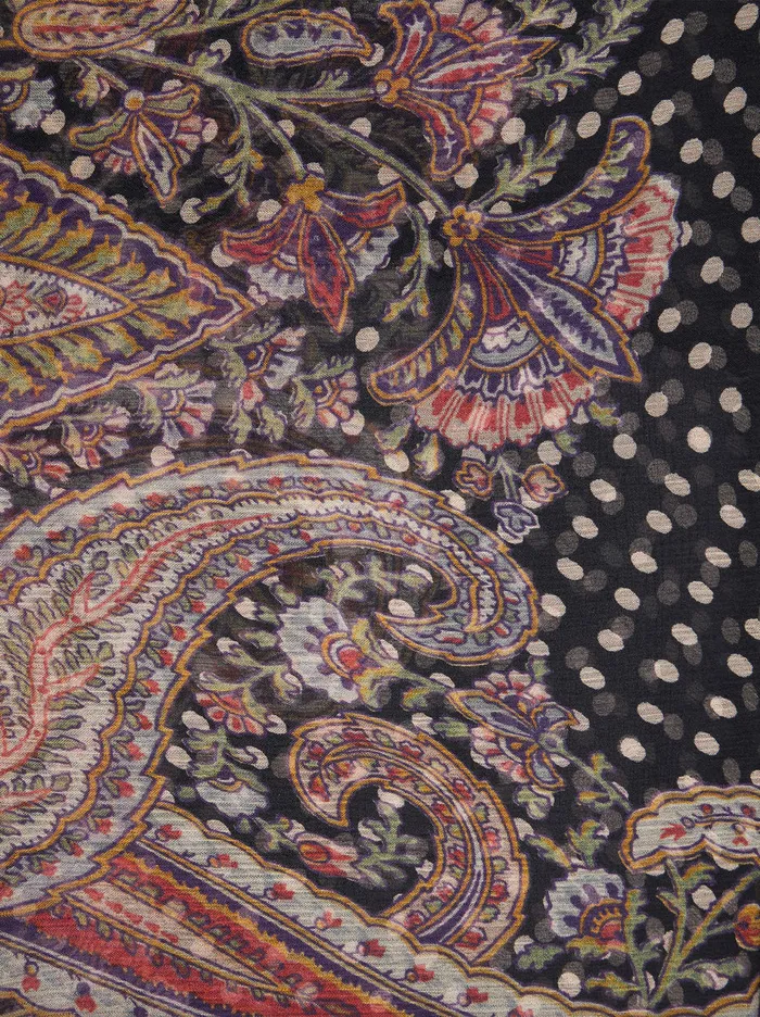 Women Silk Crepon Skirt Dress Etro Dresses
