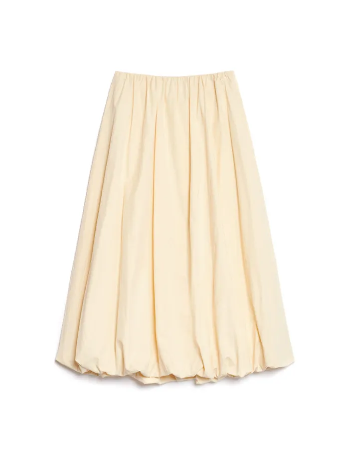 Women Sister Jane Bottoms Ghospell Vanessa Midi Bubble Skirt Pastel Yellow