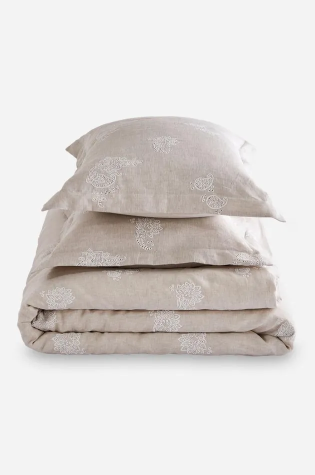 Women Skyler Eyelet Linen Duvet King Sand Johnny Was Bedding Women Skyler Eyelet Linen Duvet King Sand Johnny Was Bedding