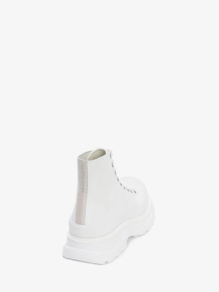 Women Sneakers Alexander McQueen Tread Slick Boot White