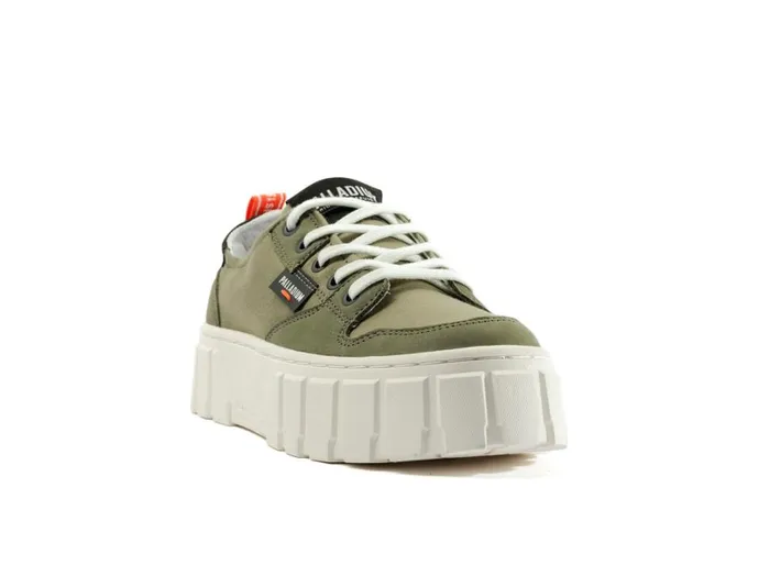 Women Sneakers PALLADIUM PALLATOWER LO Vetiver Women Sneakers PALLADIUM PALLATOWER LO Vetiver