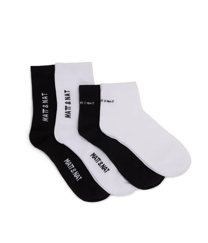 Women Sock Organic Cotton Socks Box Set Black and White Blkwht Matt and Nat Sock Set Women Sock Organic Cotton Socks Box Set Black and White Blkwht Matt and Nat Sock Set