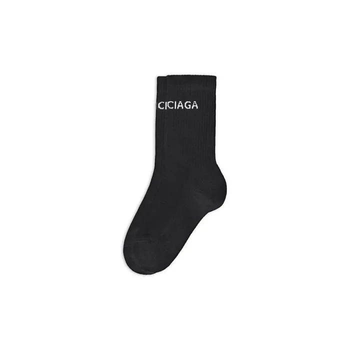 Women Socks and Tights Balenciaga Balenciaga Socks In Blackwhite