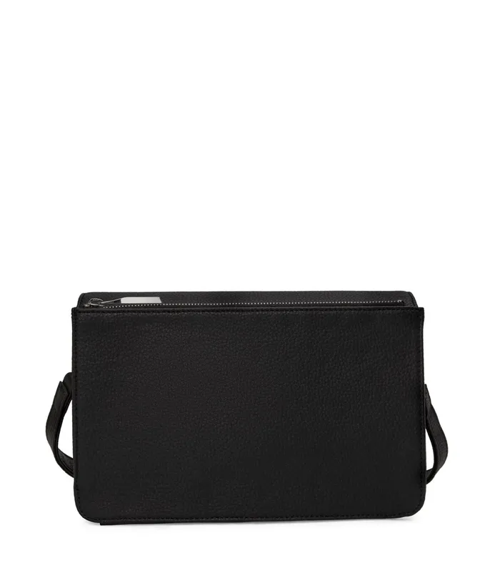 Women Sofi Vegan Crossbody Bag 8211 Purity Black Matt and Nat Crossbody