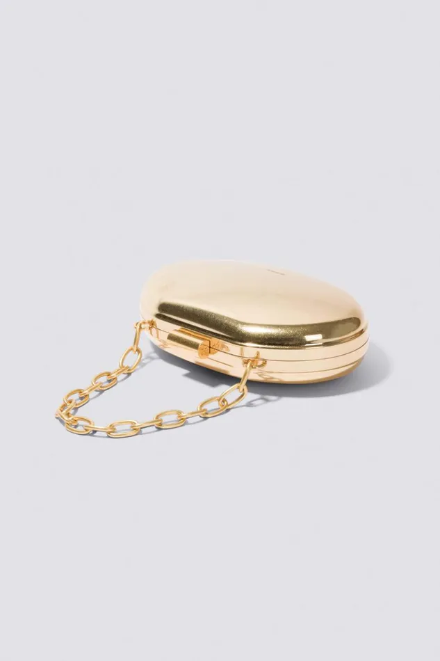 Women Sol Clutch Brushed Gold Jonathan Simkhai Handbags