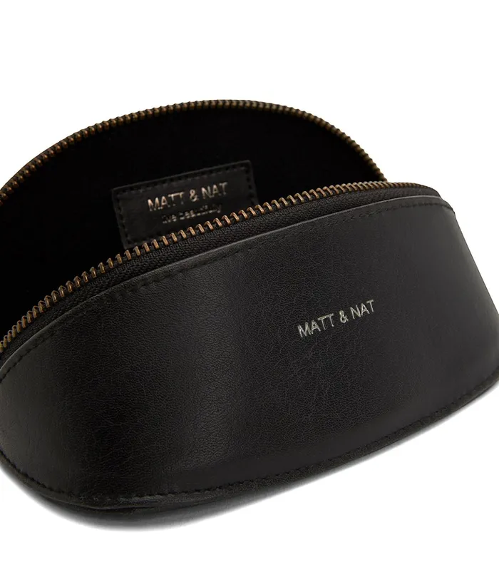 Women Solar Sunglasses Case 8211 Vintage Black Matt and Nat Travel