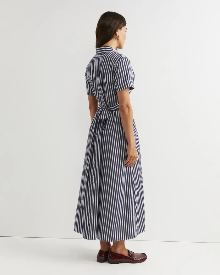 Women Sportscraft Dresses Etta Twist Maxi Dress Navywhite