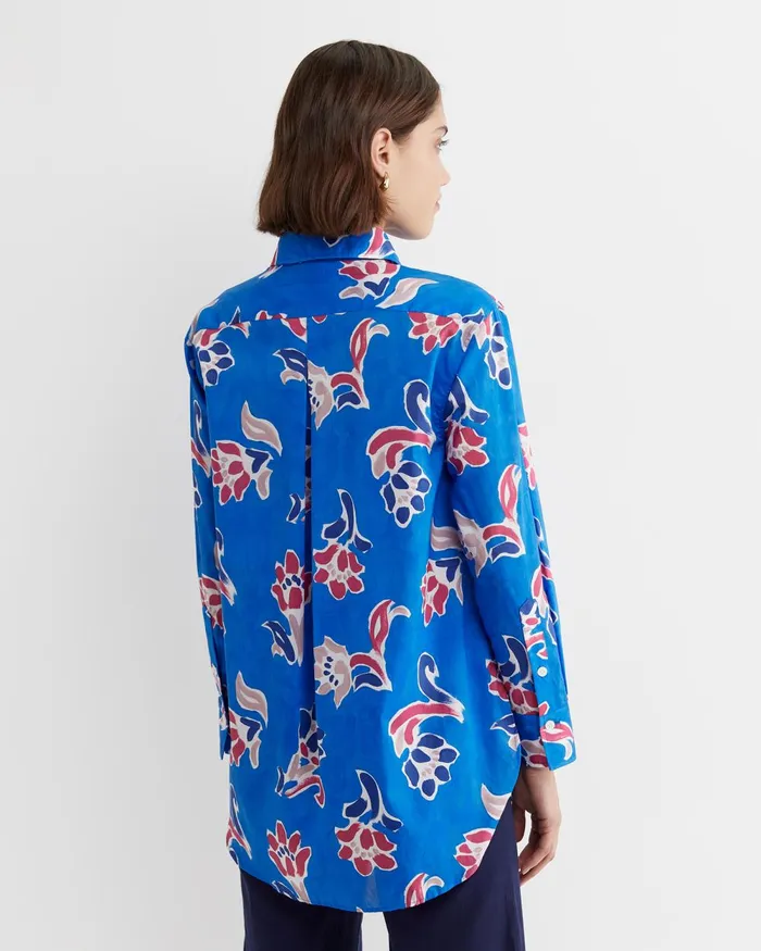 Women Sportscraft Liberty Leighton Long Sleeve Liberty Shirt Blue Multi
