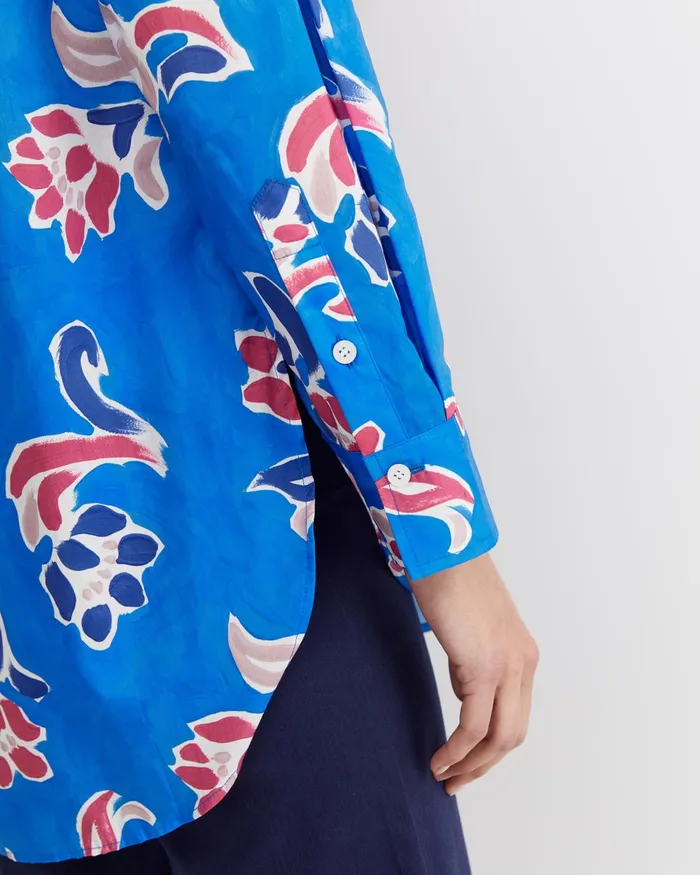 Women Sportscraft Liberty Leighton Long Sleeve Liberty Shirt Blue Multi