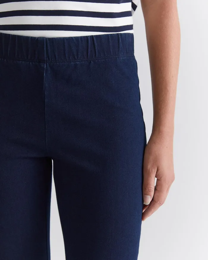 Women Sportscraft Pants Felicity Denim Pull On Pant Indigo