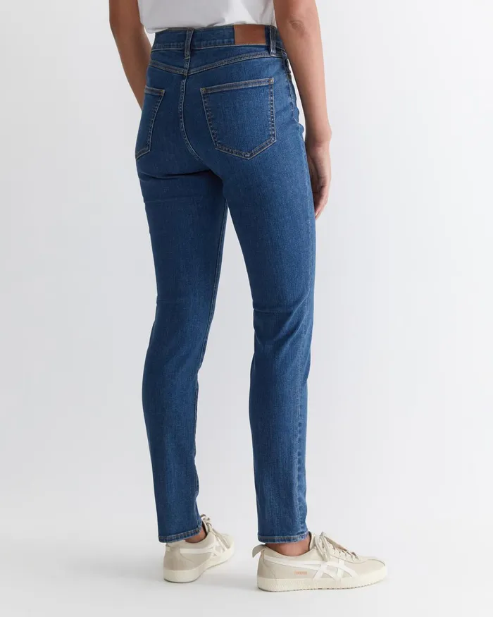 Women Sportscraft Pants Jackie High Waist Skinny Jean Mid Wash