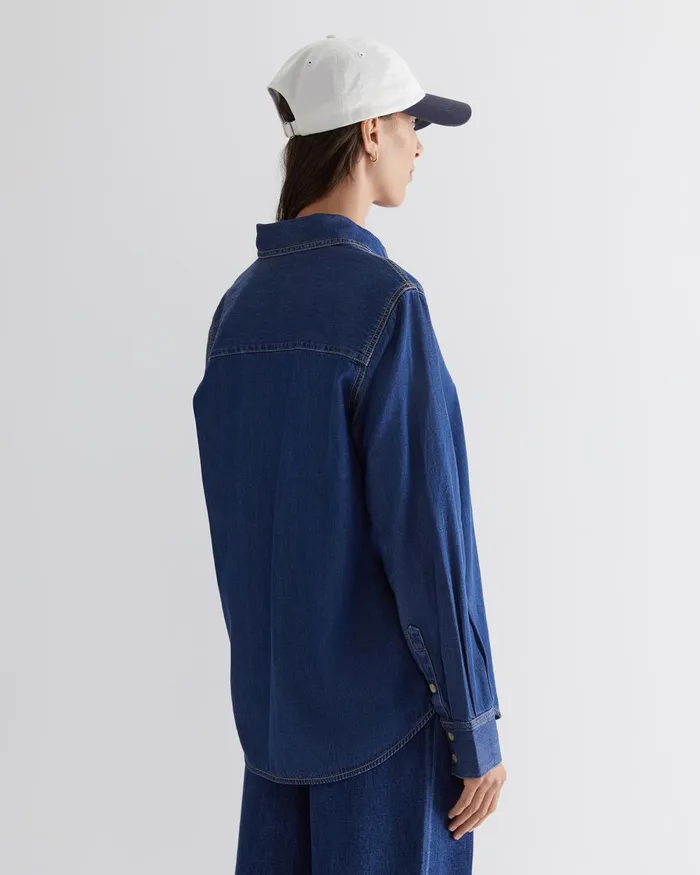 Women Sportscraft Sets Tuva Denim Shirt Denim