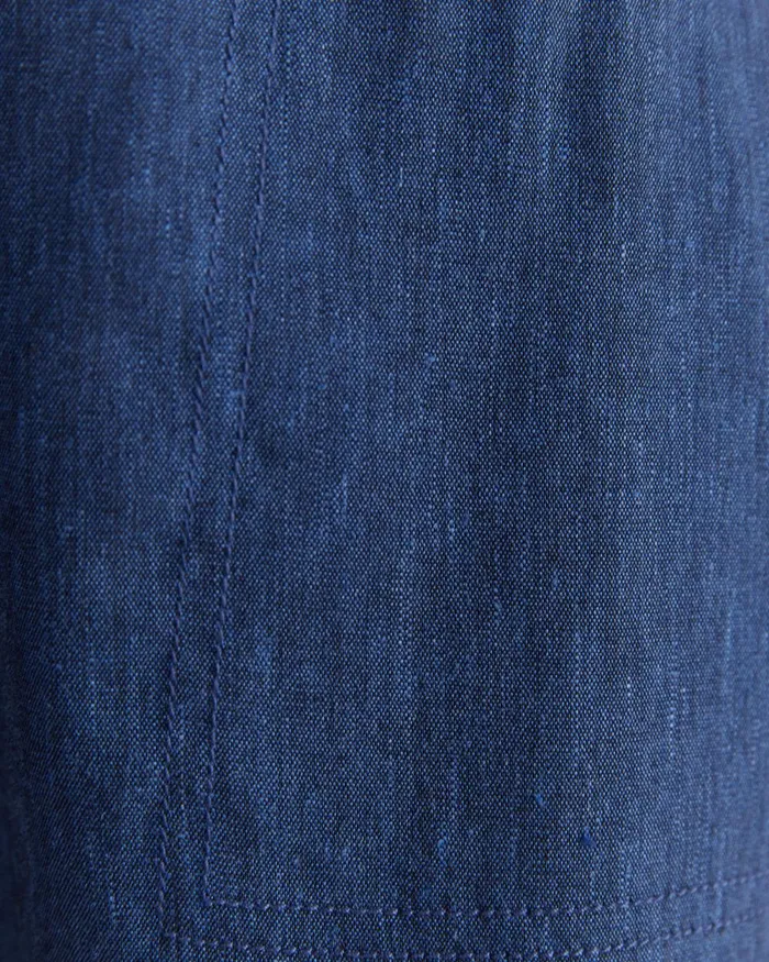 Women Sportscraft Shorts Rosa Linen Short Indigo