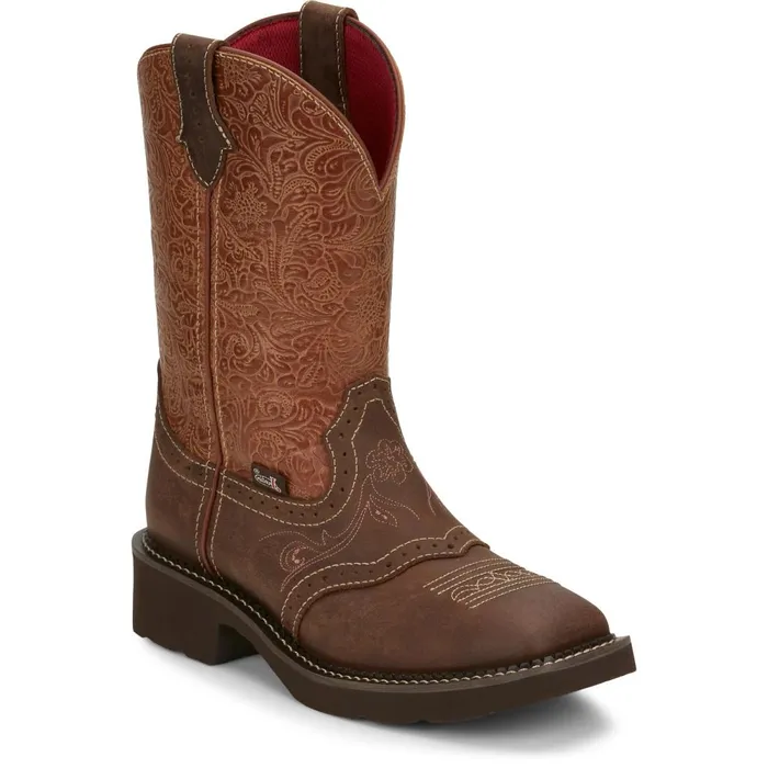 WOMEN Starlina 11034 Western Boot Tan Justin Boots Western