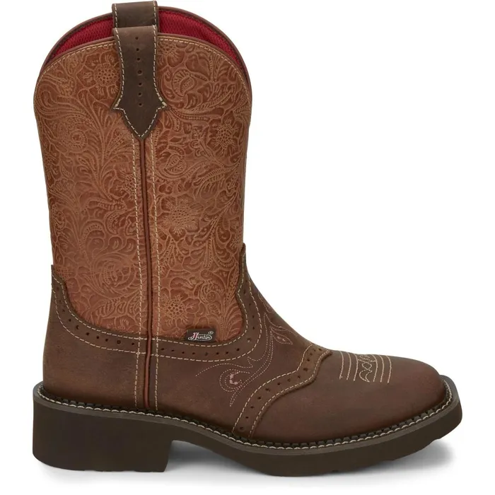 WOMEN Starlina 11034 Western Boot Tan Justin Boots Western