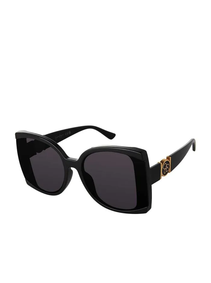 Women Sunglasses Jessica Simpson Square Sunglasses In Black