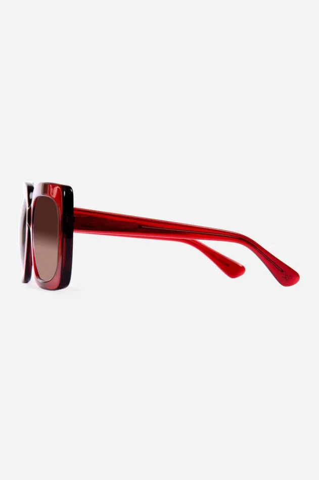 Women Sutton Sunglasses Solid Red Johnny Was Eye Wear Women Sutton Sunglasses Solid Red Johnny Was Eye Wear