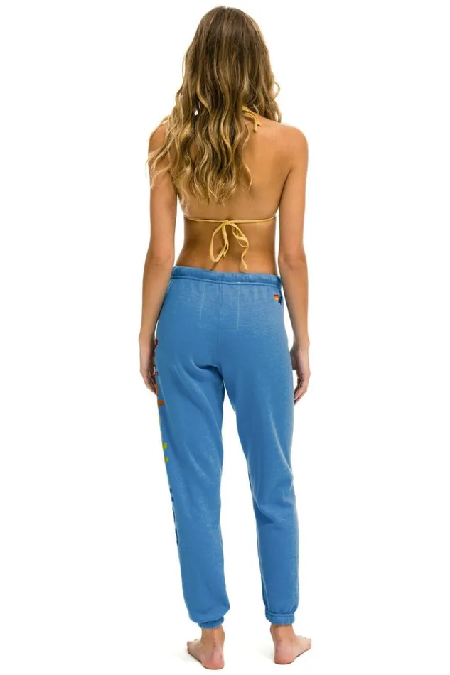 Women Sweatpants Aviator Nation North Shore Sweatpants 8211 Cobalt