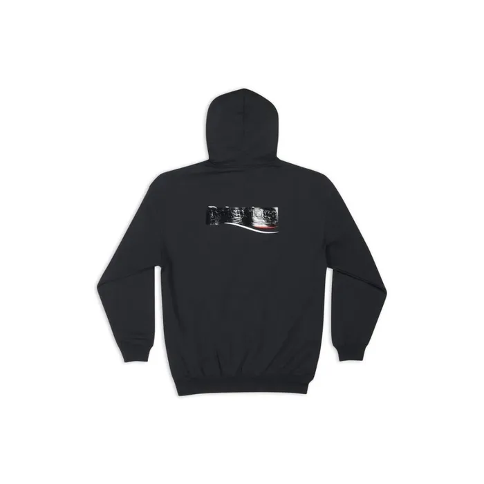 Women Sweatshirts and Hoodies Balenciaga Gaffer Hoodie Medium Fit In Black
