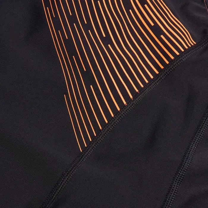 Women Swimming Costumes Speedo Women039s Medley Logo Swimsuit BlackOrange