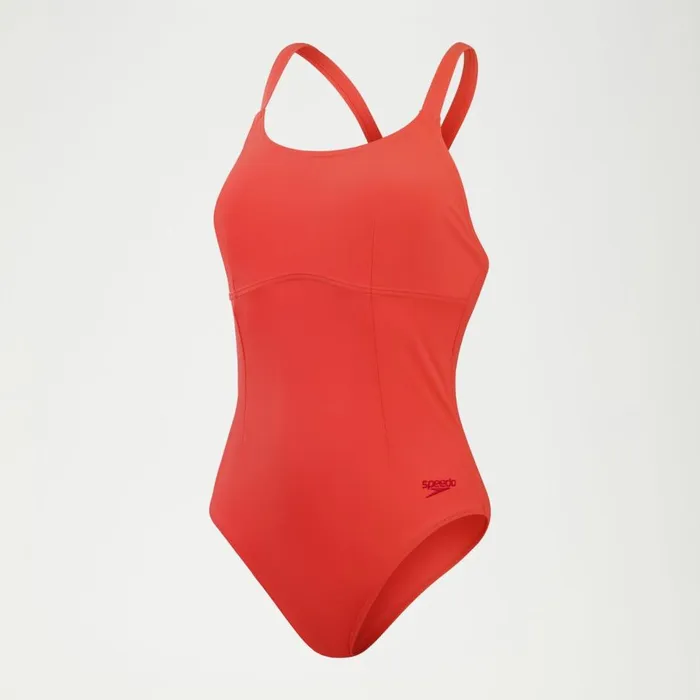 Women Swimming Costumes Speedo Women039s Shaping Cross Back Swimsuit Red