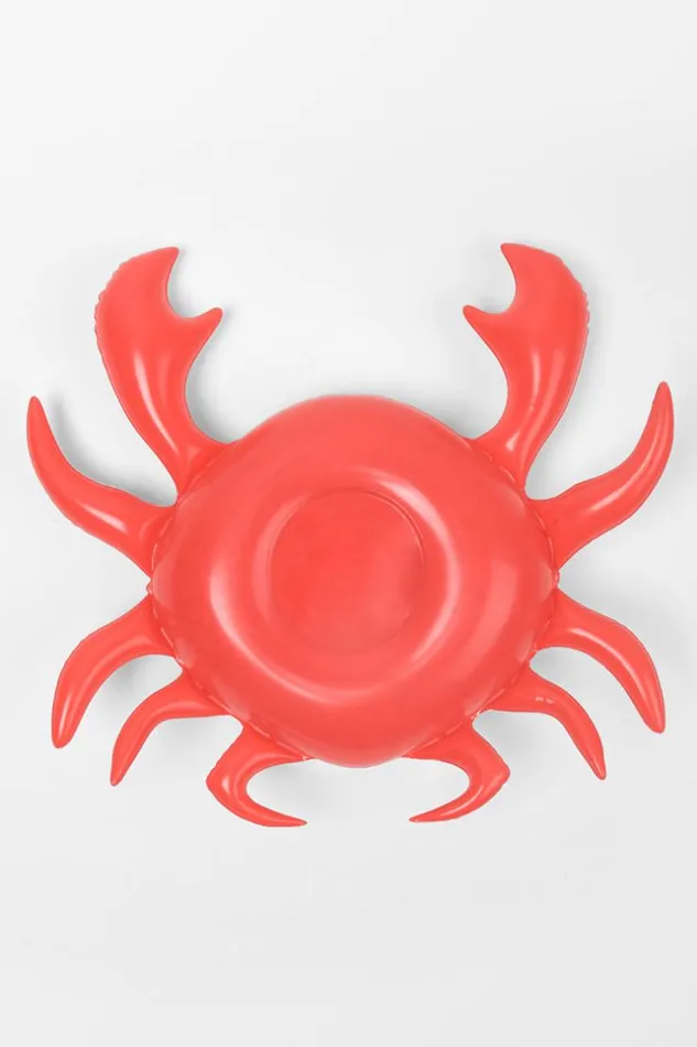 Women Swimming Rings Cupshe Ipanema Crab Shaped Swimming Ring Red