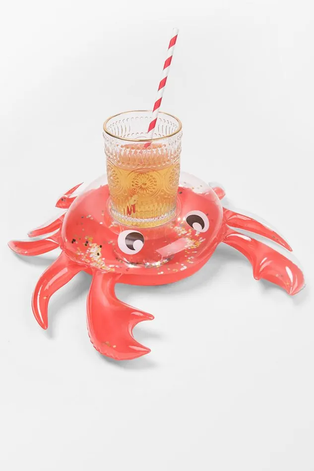 Women Swimming Rings Cupshe Ipanema Crab Shaped Swimming Ring Red
