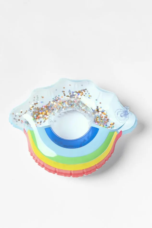 Women Swimming Rings Cupshe Ipanema Rainbow Swimming Ring Multicolor