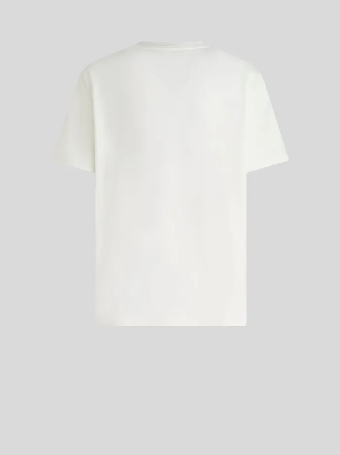 Women TShirt With Embroidery Etro Sweatshirts And TShirts