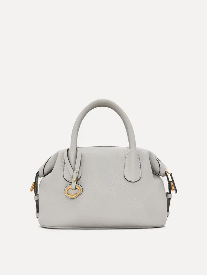 Women The Mini Dahlia Grigio Perla Oscar De La Renta Signature Handbags Women The Mini Dahlia Grigio Perla Oscar De La Renta Signature Handbags