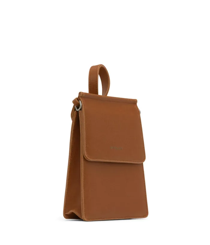 Women Thessa Vegan Crossbody Bag 8211 Vintage Chili Matt and Nat Cell Phone Holders