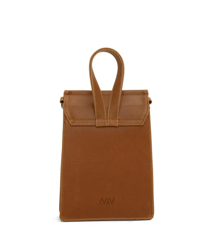 Women Thessa Vegan Crossbody Bag 8211 Vintage Chili Matt and Nat Cell Phone Holders