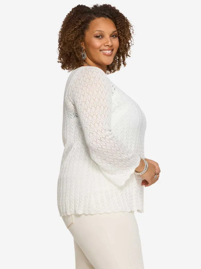 Women Tops and Tees Jessica Simpson Dreamer Top In Gardenia