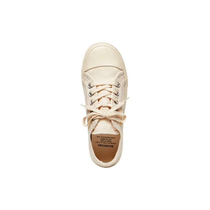 Women Trainers Balenciaga Paris Low Top Trainers In White
