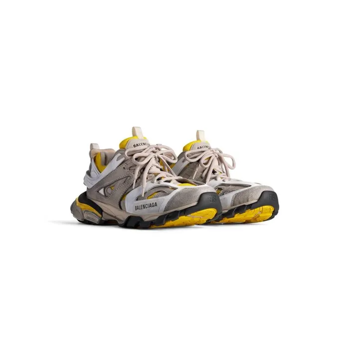 Women Trainers Balenciaga Track Trainers In Yellowwhitebeigegreyblack