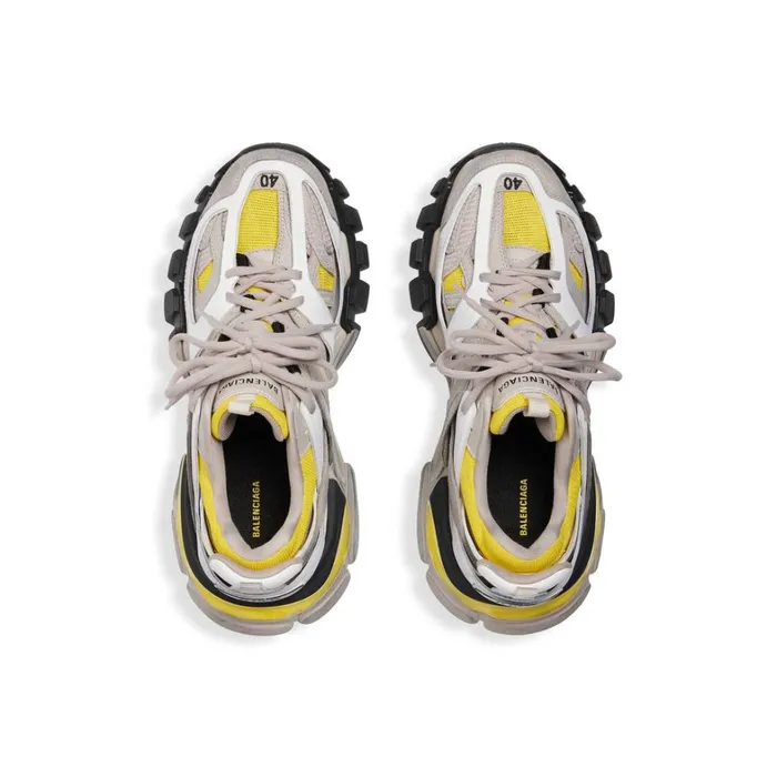 Women Trainers Balenciaga Track Trainers In Yellowwhitebeigegreyblack