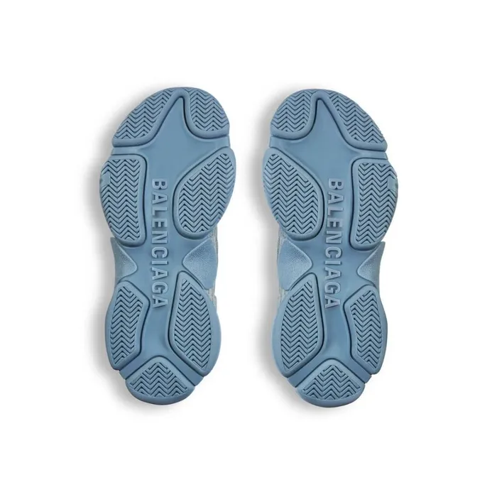 Women Trainers Balenciaga Triple S Trainers Denim In Blue