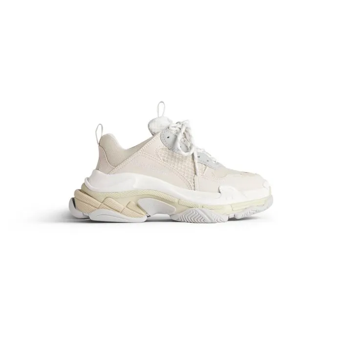 Women Trainers Balenciaga Triple S Trainers In Off White